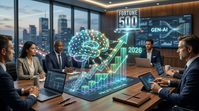 How Generative AI’s Rewiring Fortune 500 Profit Margins in 2026