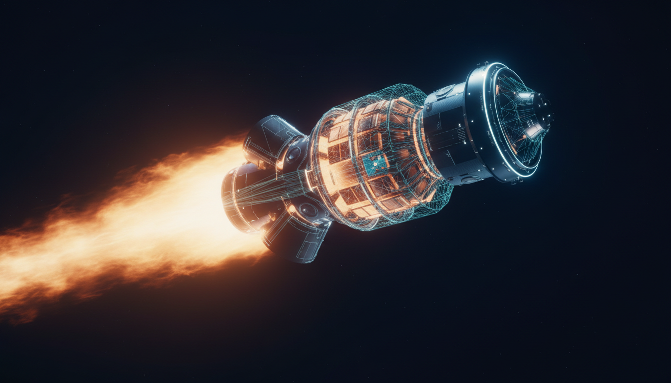 Ukrainian capsule atmospheric re-entry simulation visualizing Aerospace Safety Compliance thermal protection system structural analysis and certification costs
