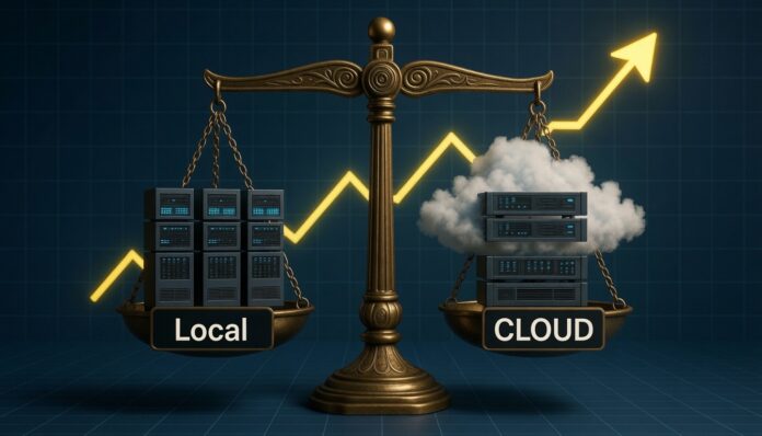 Local LLMs vs. Cloud API, a cybersecurity with cost analysis for processing sensitive corporate data