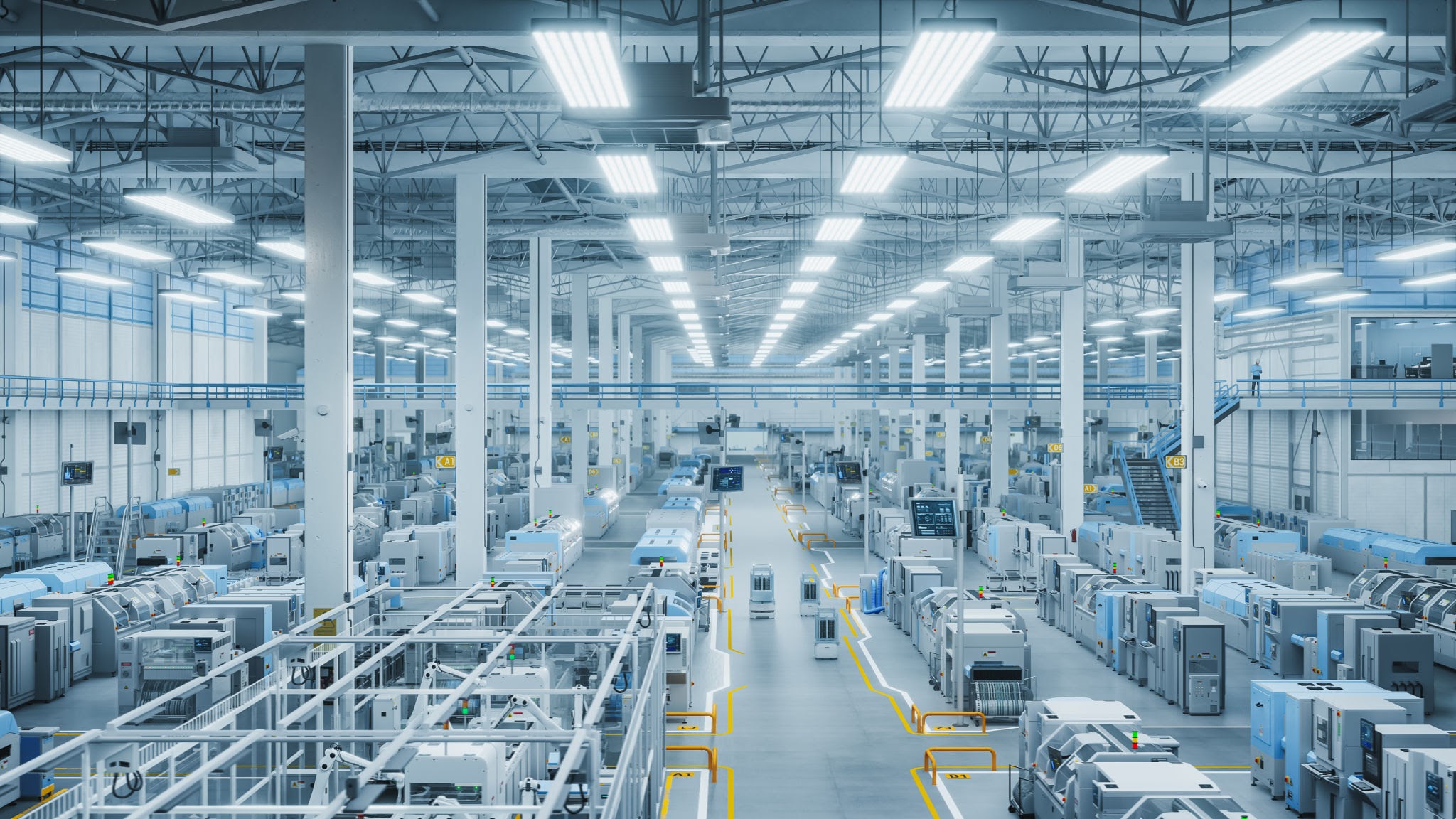 Industrial plant operational failure risk, gerada com IA